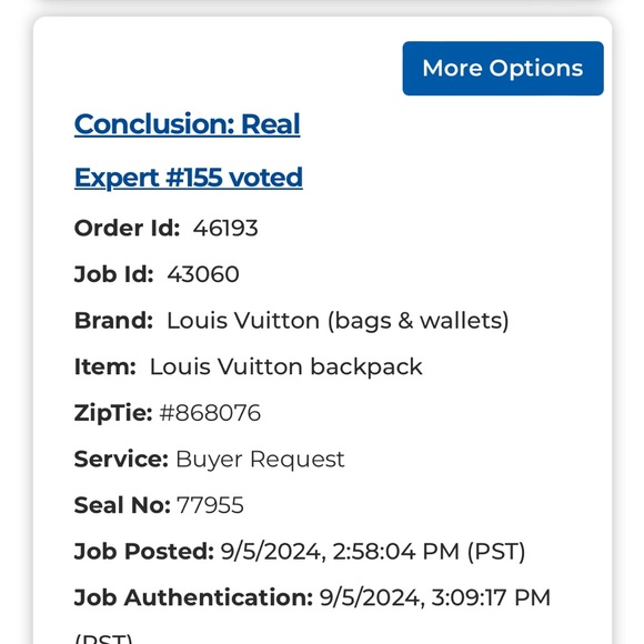 Louis Vuitton Backpack Montsouris Monogram Empreinte Black NM with dust bag - Picture 9 of 9